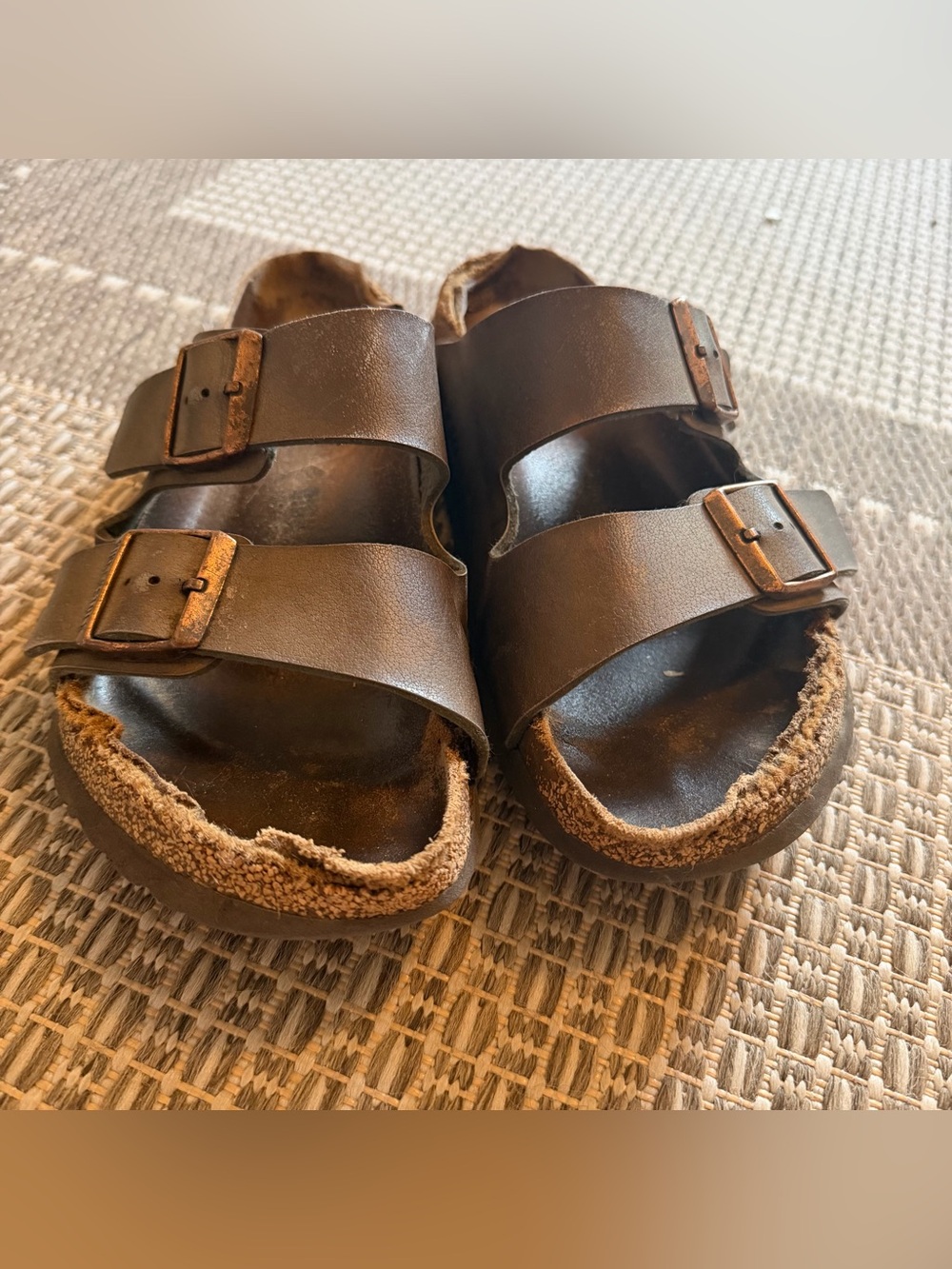 Birkenstock Women’s Arizona Sandals - dark brown - size 39 - Picture 7 of 9